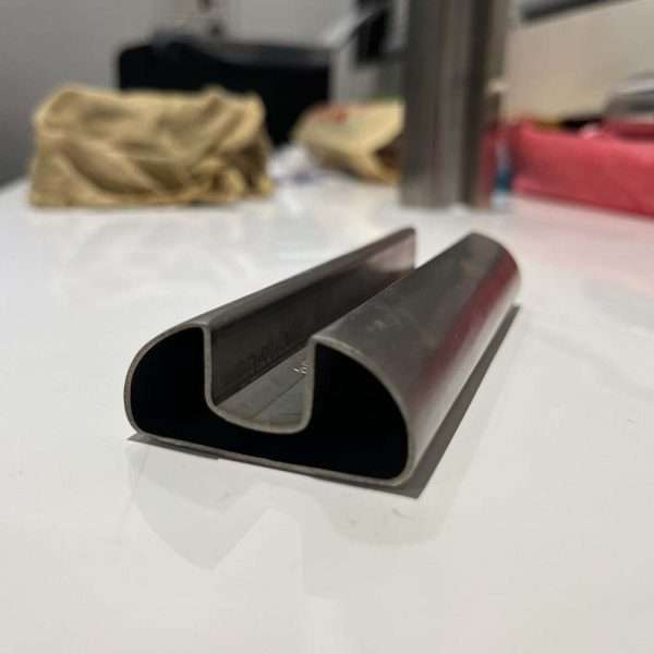 Stainless Steel Slotted D-Shape Pipe